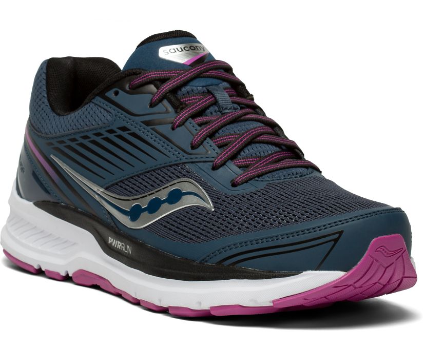 Saucony Echelon 8 Wide Women's Running Shoes Navy | AU 103NWYB